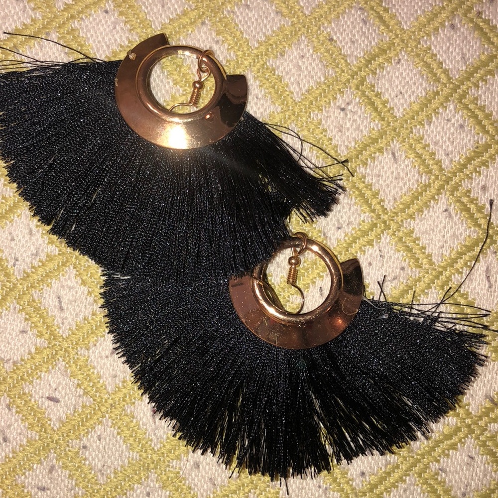 Fringe earrings